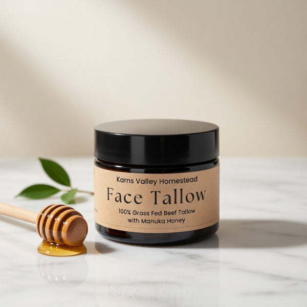 Face Tallow with Manuka Honey - 2 oz