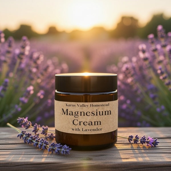 Magnesium Cream With Lavender - 4 oz